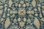 8x10 Light Blue and Ivory Anatolian Traditional Rug