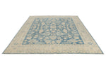 8x10 Light Blue and Ivory Anatolian Traditional Rug