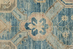 8x10 Light Blue and Ivory Anatolian Traditional Rug