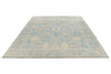 8x10 Light Blue and Ivory Anatolian Traditional Rug