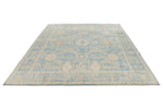 8x10 Light Blue and Ivory Anatolian Traditional Rug