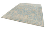 8x10 Light Blue and Ivory Anatolian Traditional Rug