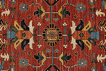 8x10 Red and Navy Anatolian Traditional Rug