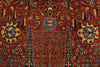 8x10 Red and Multicolor Traditional Rug