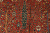 8x10 Red and Multicolor Traditional Rug