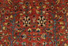 8x10 Red and Multicolor Traditional Rug