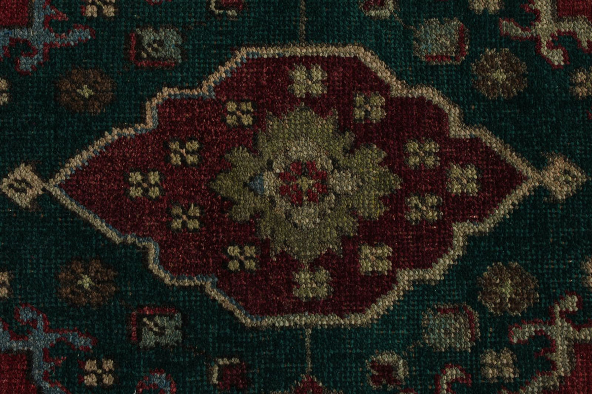 5x13 Red and Blue Turkish Tribal Runner