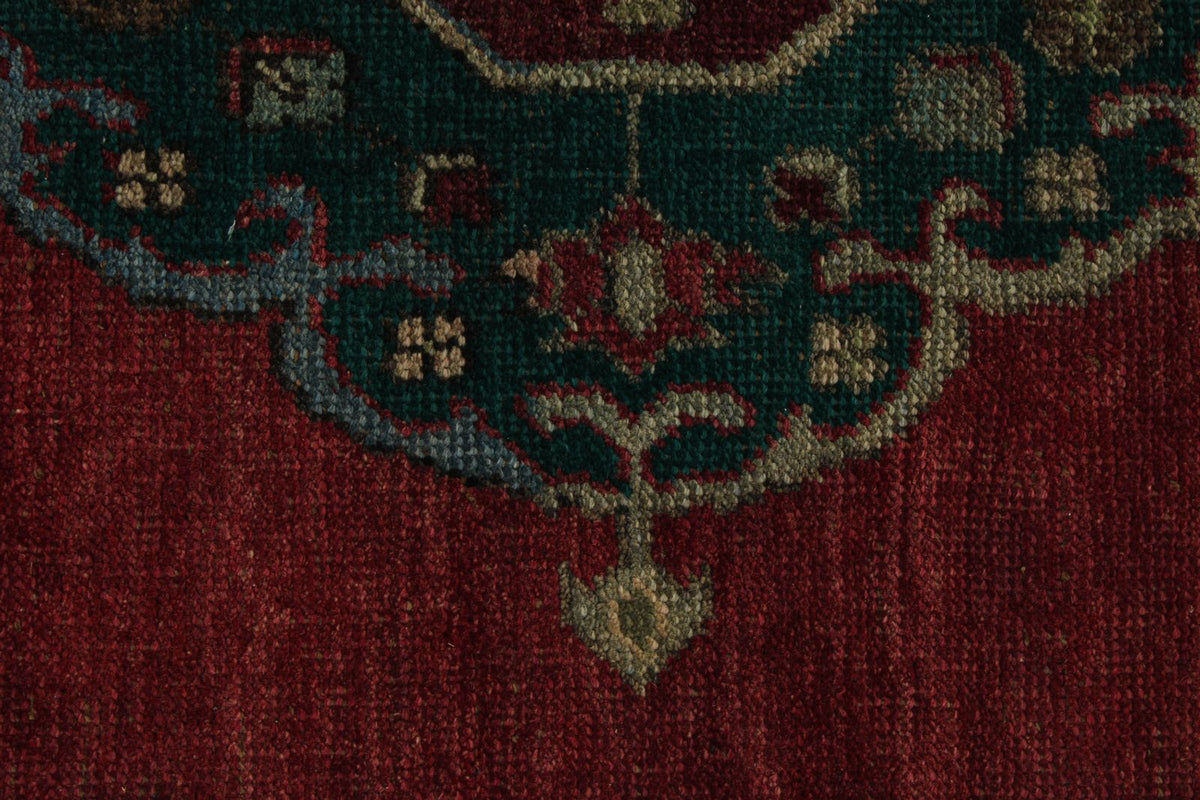 5x13 Red and Blue Turkish Tribal Runner