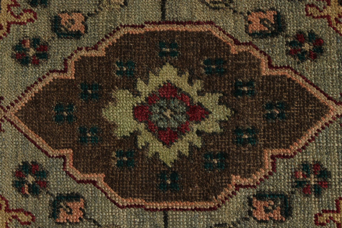 5x13 Red and Blue Turkish Tribal Runner