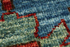 3x10 Light Blue and Navy Anatolian Traditional Runner