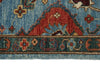3x8 Light Blue and Green Anatolian Traditional Runner