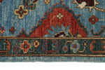 3x8 Light Blue and Green Anatolian Traditional Runner