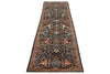 3x10 Navy and Multicolor Traditional Runner