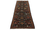 3x10 Navy and Multicolor Traditional Runner