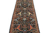 3x10 Navy and Multicolor Traditional Runner