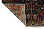 3x11 Navy and Multicolor Traditional Runner