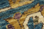 3x12 Blue and Purple Traditional Runner