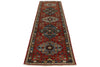 3x10 Red and Navy Anatolian Traditional Runner