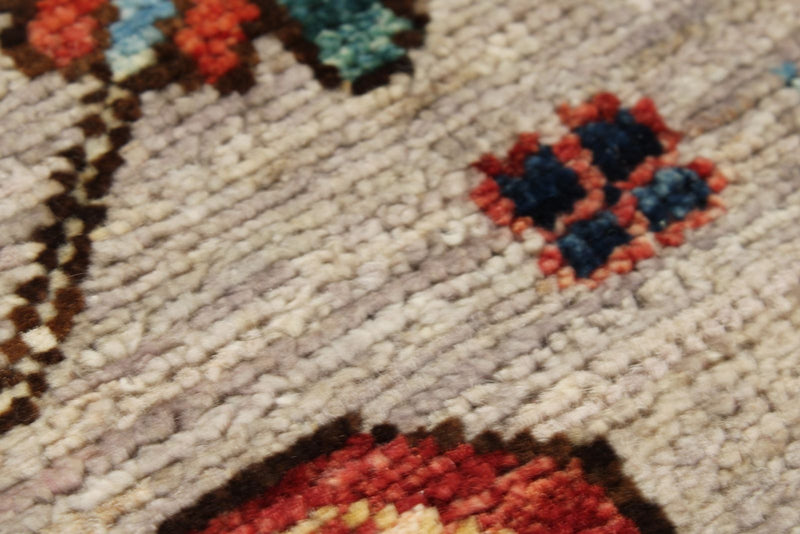 3x10 Brown and Multicolor Anatolian Traditional Runner