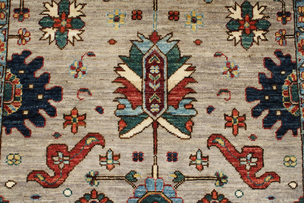 3x10 Brown and Multicolor Anatolian Traditional Runner