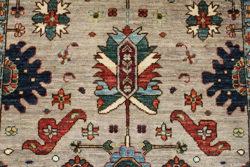 3x10 Brown and Multicolor Anatolian Traditional Runner