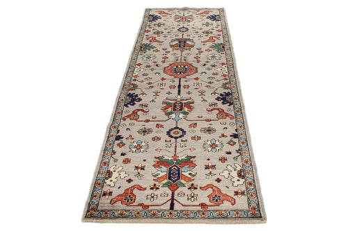3x10 Brown and Multicolor Anatolian Traditional Runner