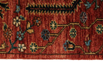 3x10 Red and Multicolor Anatolian Traditional Runner