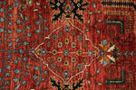 3x10 Red and Multicolor Anatolian Traditional Runner