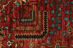 3x10 Red and Multicolor Anatolian Traditional Runner