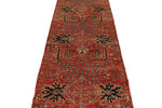 3x10 Red and Multicolor Anatolian Traditional Runner