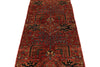 3x10 Red and Multicolor Anatolian Traditional Runner