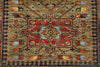 3x10 Green and Multicolor Anatolian Traditional Runner