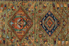 3x10 Green and Multicolor Anatolian Traditional Runner