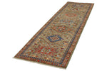3x10 Green and Multicolor Anatolian Traditional Runner