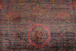 9x12 Purple and Gray Anatolian Traditional Rug