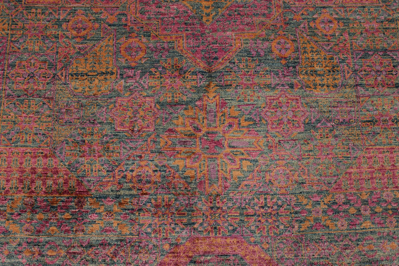 9x12 Purple and Gray Anatolian Traditional Rug