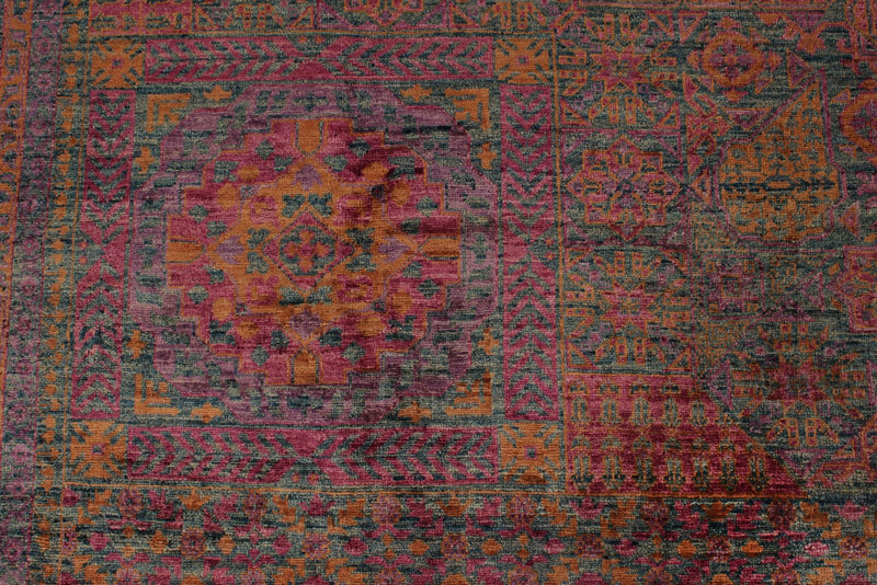 9x12 Purple and Gray Anatolian Traditional Rug