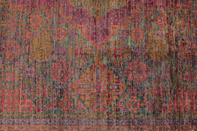 9x12 Purple and Gray Anatolian Traditional Rug