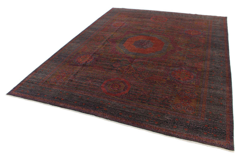 9x12 Purple and Gray Anatolian Traditional Rug