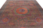 9x12 Purple and Gray Anatolian Traditional Rug