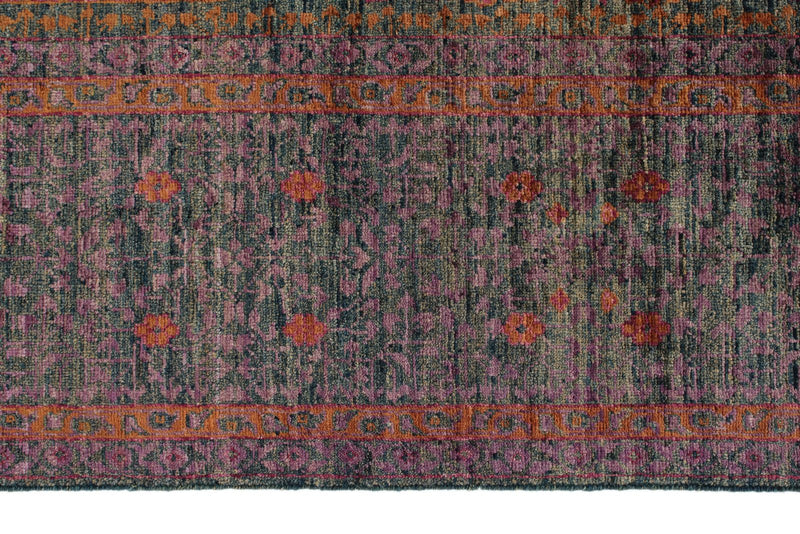 9x12 Purple and Gray Anatolian Traditional Rug