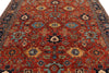 8x10 Rust and Navy Anatolian Traditional Rug