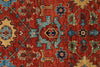 8x10 Rust and Navy Anatolian Traditional Rug