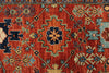 8x10 Rust and Navy Anatolian Traditional Rug