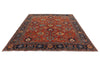 8x10 Rust and Navy Anatolian Traditional Rug