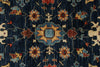 9x12 Navy and Rust Anatolian Traditional Rug