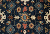 8x10 Navy and Red Anatolian Traditional Rug