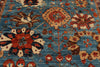 9x12 Light Blue and Multicolor Anatolian Traditional Rug