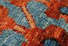 9x12 Light Blue and Multicolor Anatolian Traditional Rug