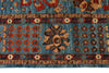 9x12 Light Blue and Multicolor Anatolian Traditional Rug